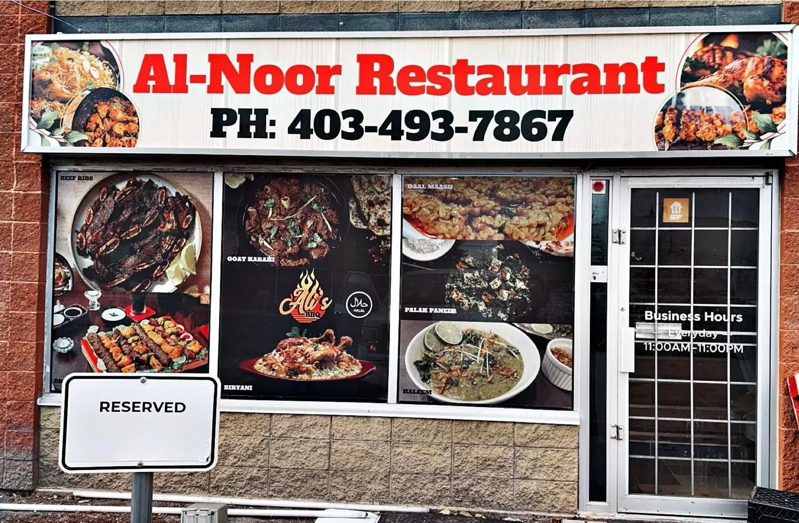 Al-Noor Restaurant's signature dishes - Authentic Pakistani and Indian cuisine in Calgary