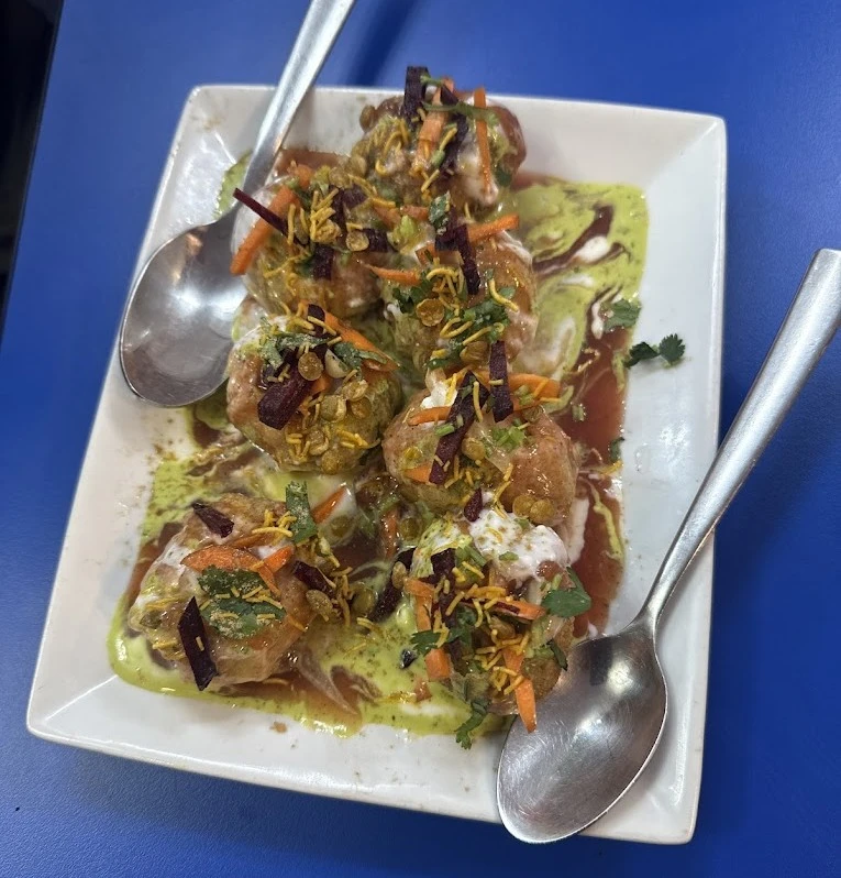 Fresh Naan bread at Al-Noor Restaurant Calgary