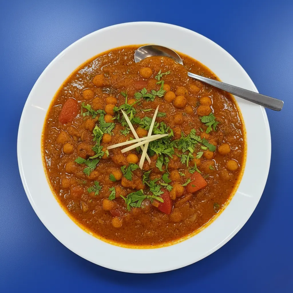 Delicious Channa Masala at Al-Noor Restaurant in Calgary, AB
