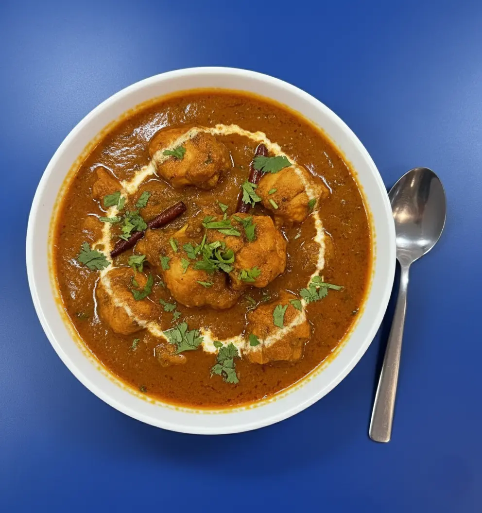 Delicious Chicken Curry at Al-Noor Restaurant in Calgary, AB